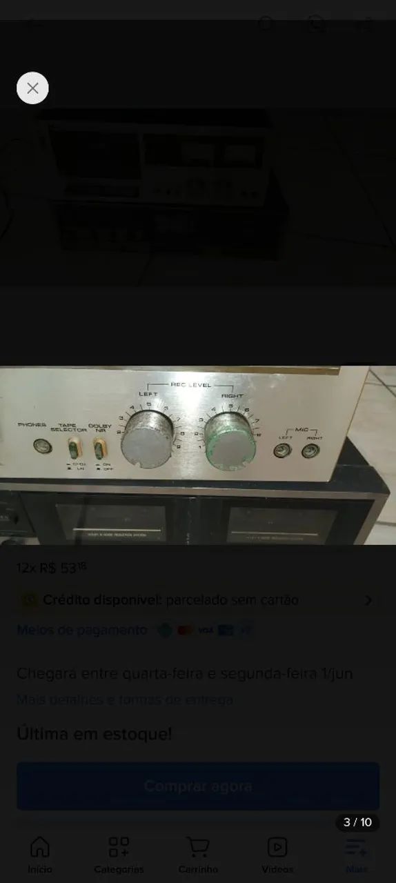 Tape deck Akai cs-703-d e JVC  - Foto 3