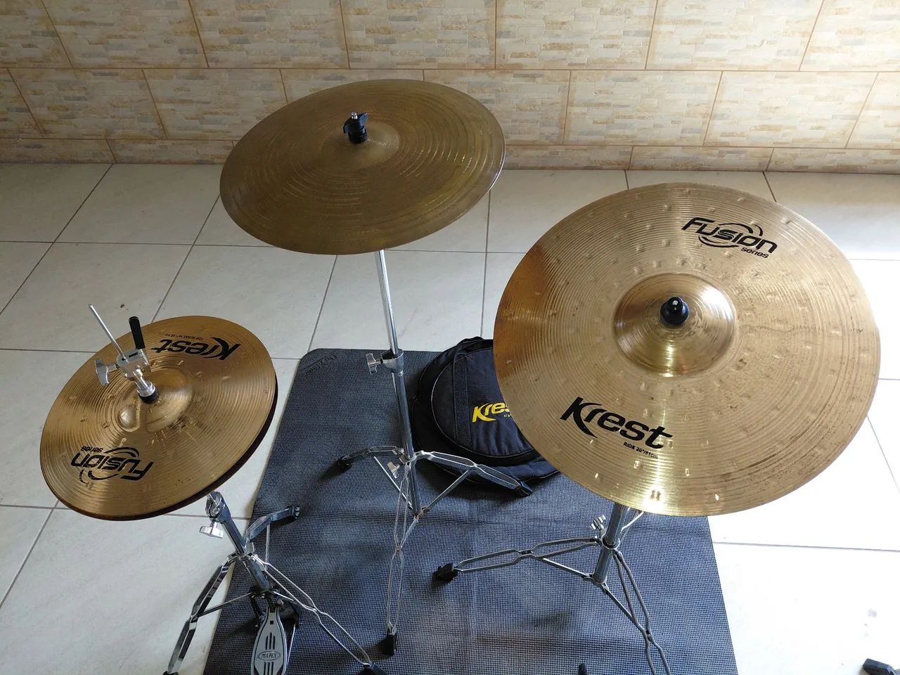 Kit de pratos Krest Fusion 14