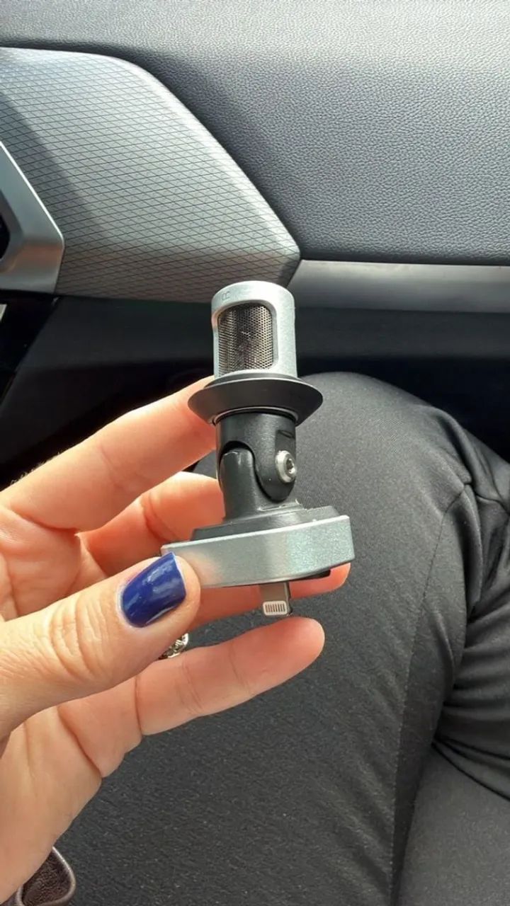 microfone shure mv88 lightning - Foto 3