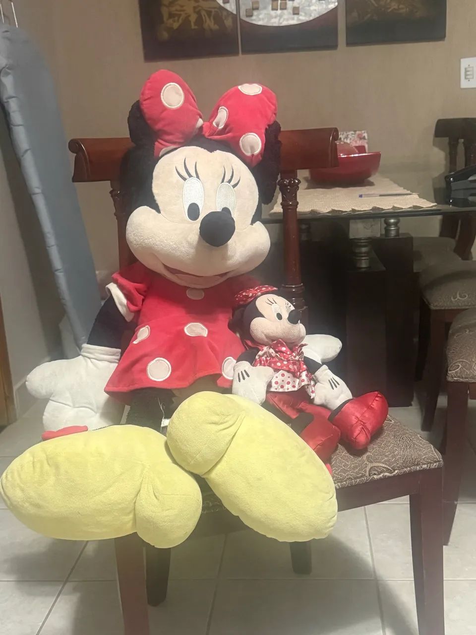 Vendo boneca de pelúcia Minnie