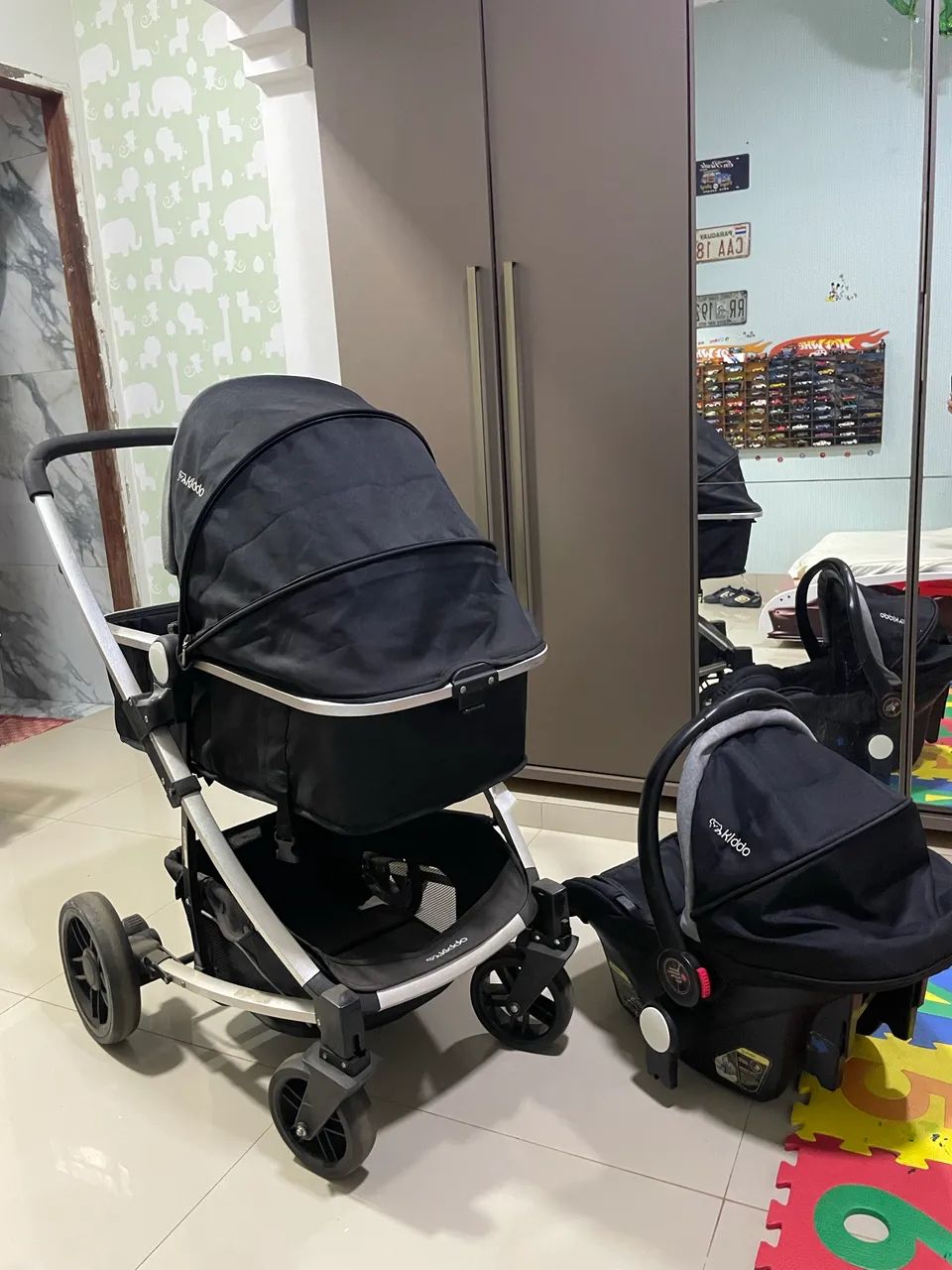 Carrinho Kiddo Speedy + Bebe Confordo Kiddo - Foto 2