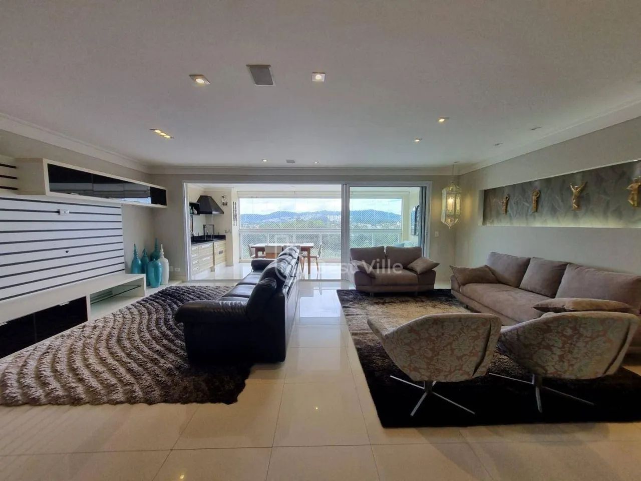 Apartamento com 3 dormitórios para alugar, 181 m² por R$ 16.760,00/mês - Alphaville - Baru - Foto 2