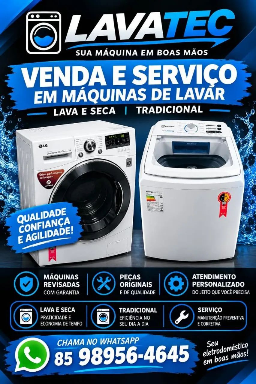 Lava e seca  - Foto 5