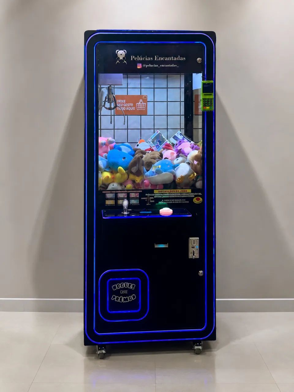 ? Máquina de Pelúcias Premium