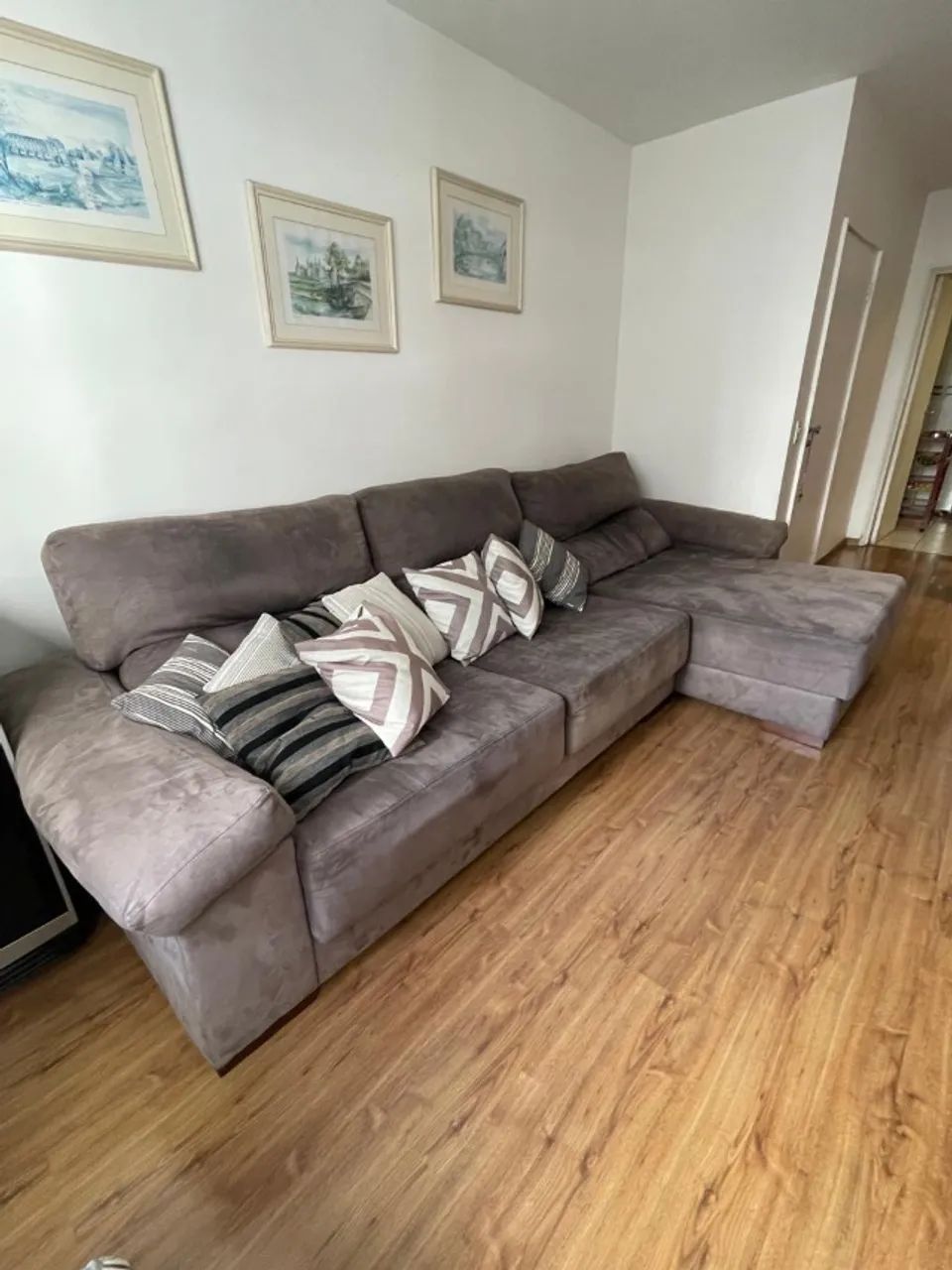 Sofa 3 lugares retratil - Foto 2