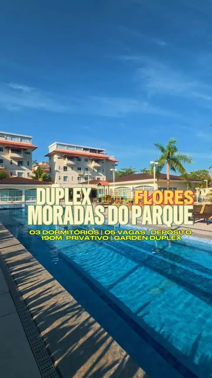 Apartamento Duplex com Garden no Moradas do Parque