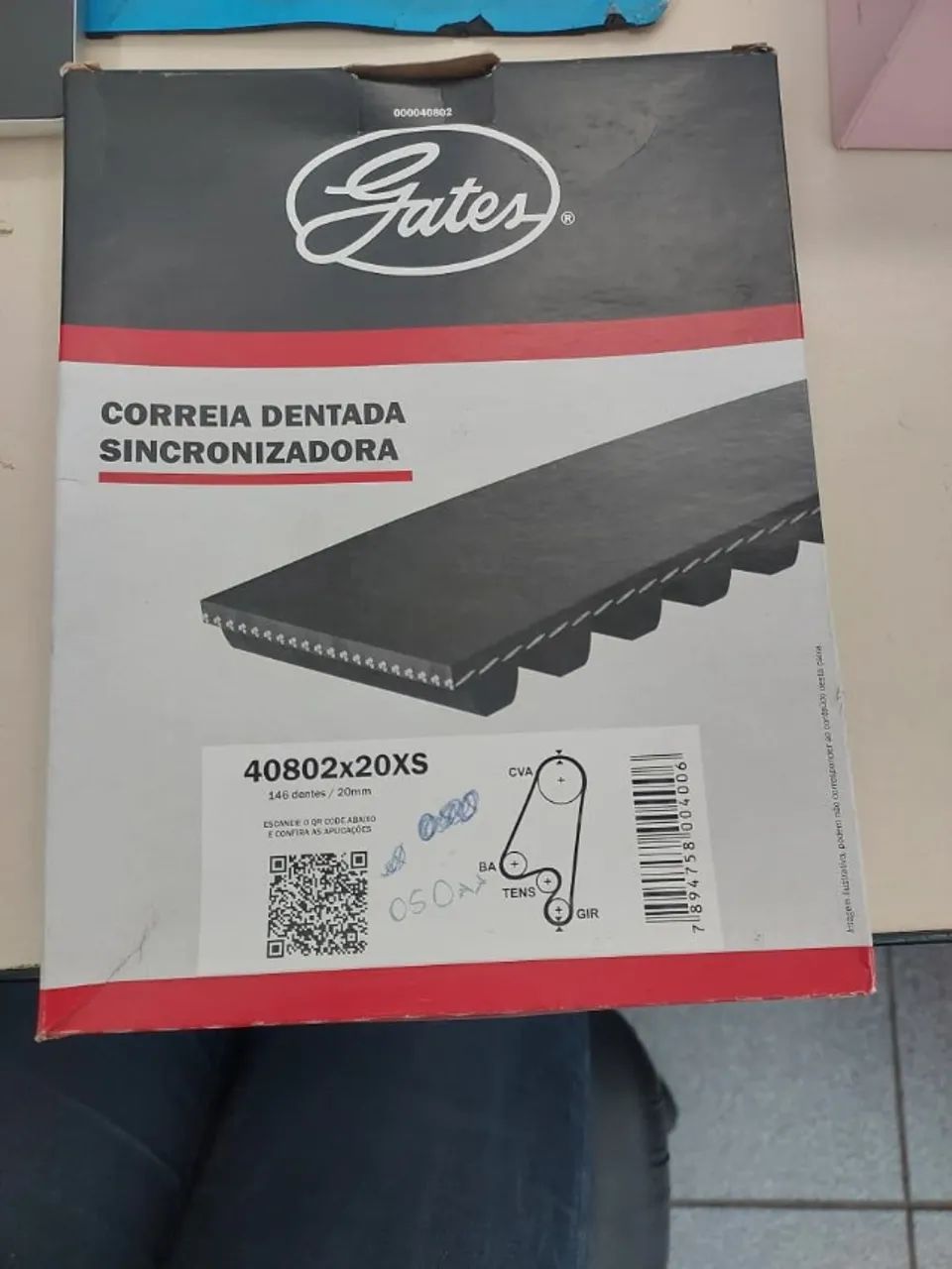 Correia Dentada Sincronizadora Gates