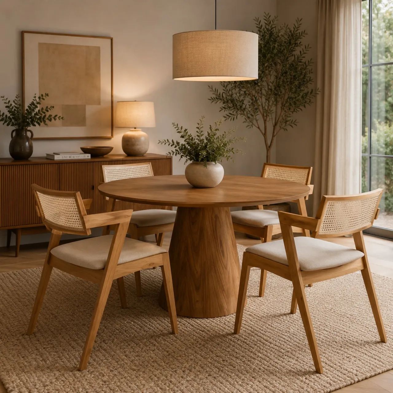 Mesa de Jantar 4 Cadeiras Prisma Design Moderno tt87