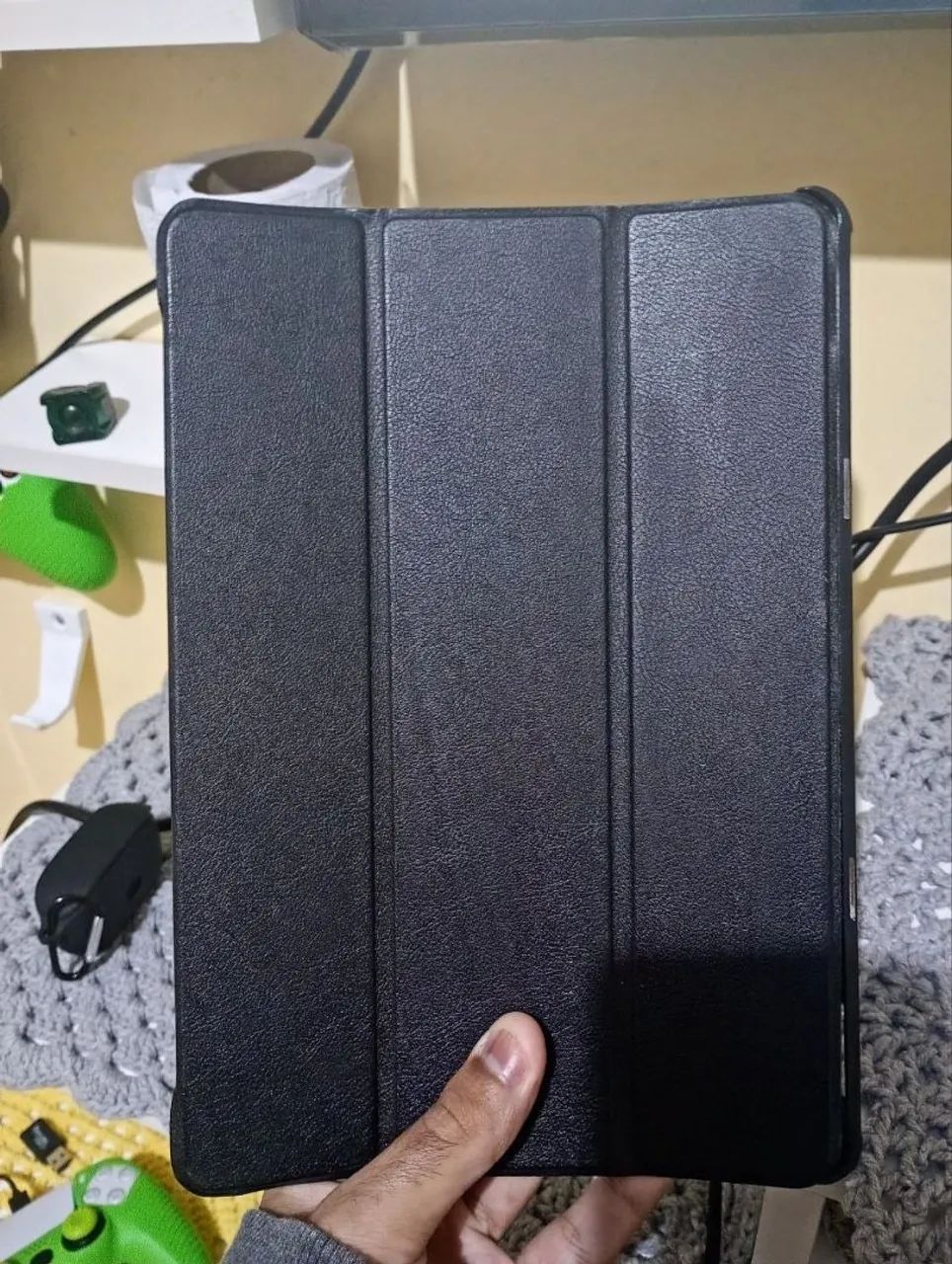 Tablet Amazon fire hd 10 + 2 capas, película fosca + suporte. - Foto 4