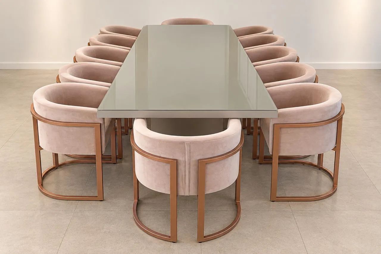 Mesa grande 12 lugares 