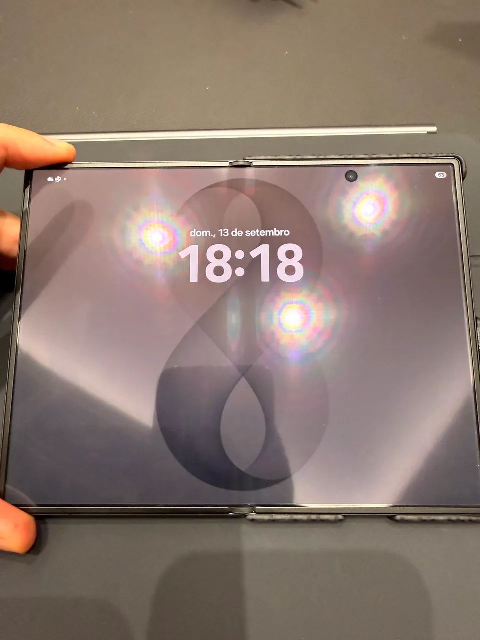 Galaxy ZFold 8 512gb c/ nota
