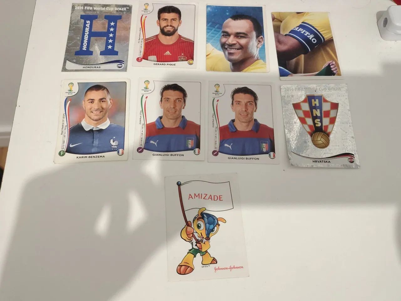 Figurinhas da copa de 2014