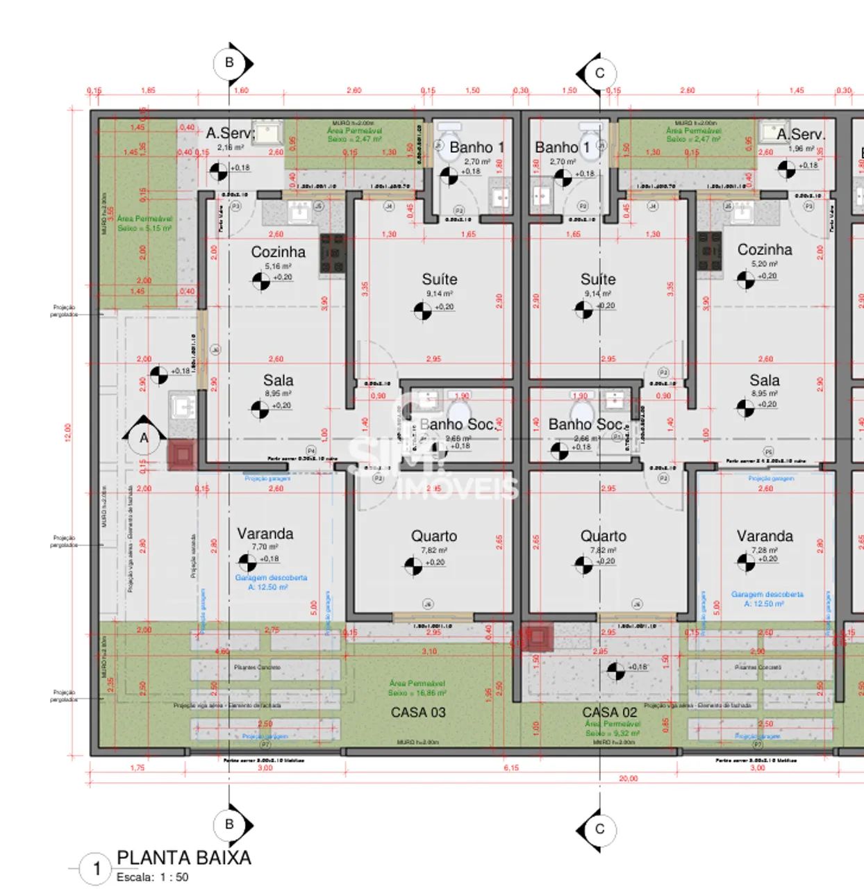 CASA 02 QUARTOS NO BERTAVILLE EM FASE DE ACABAMENTO - Foto 4