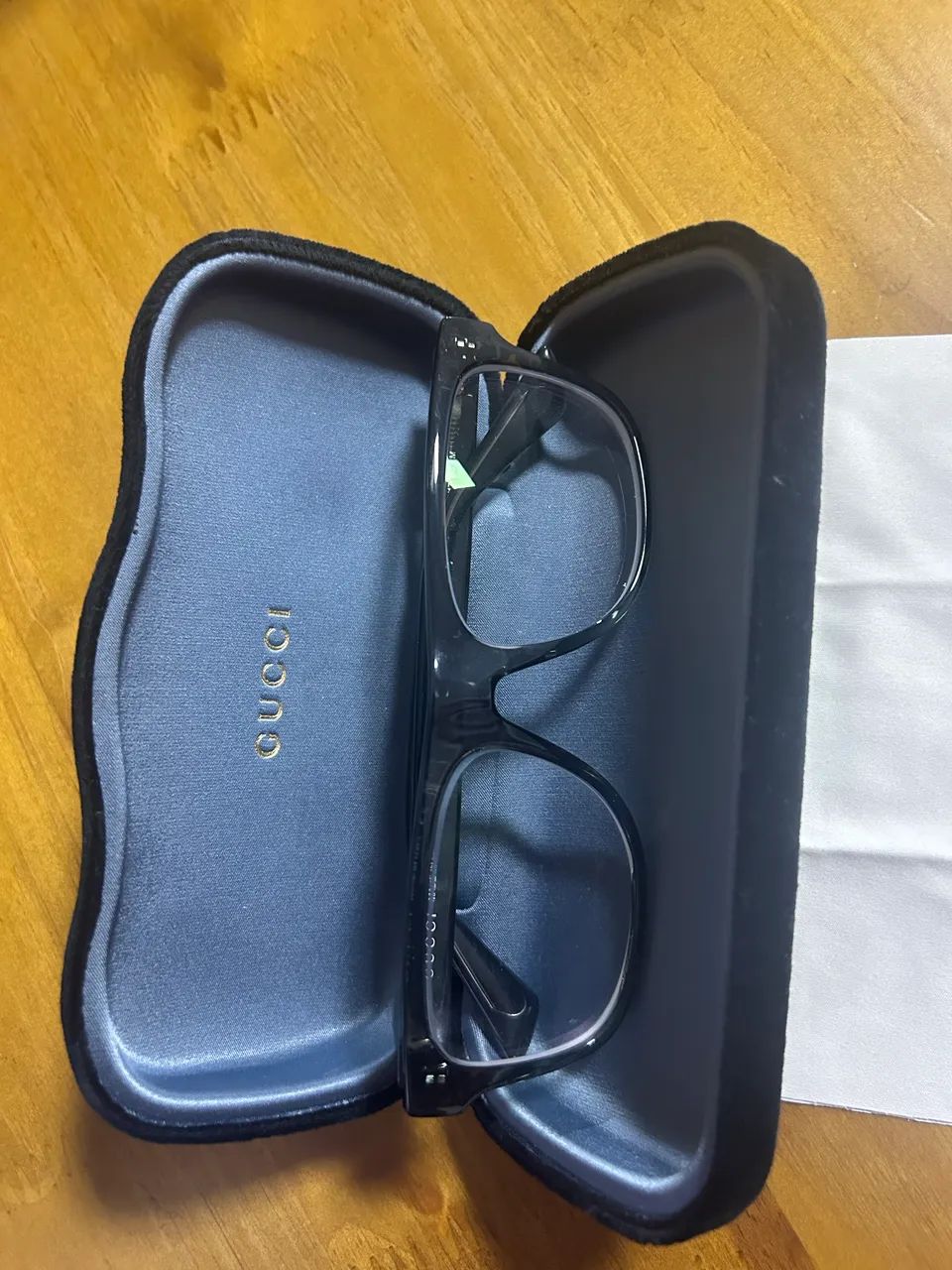 óculos armação gucci gg1117o preto - Foto 3