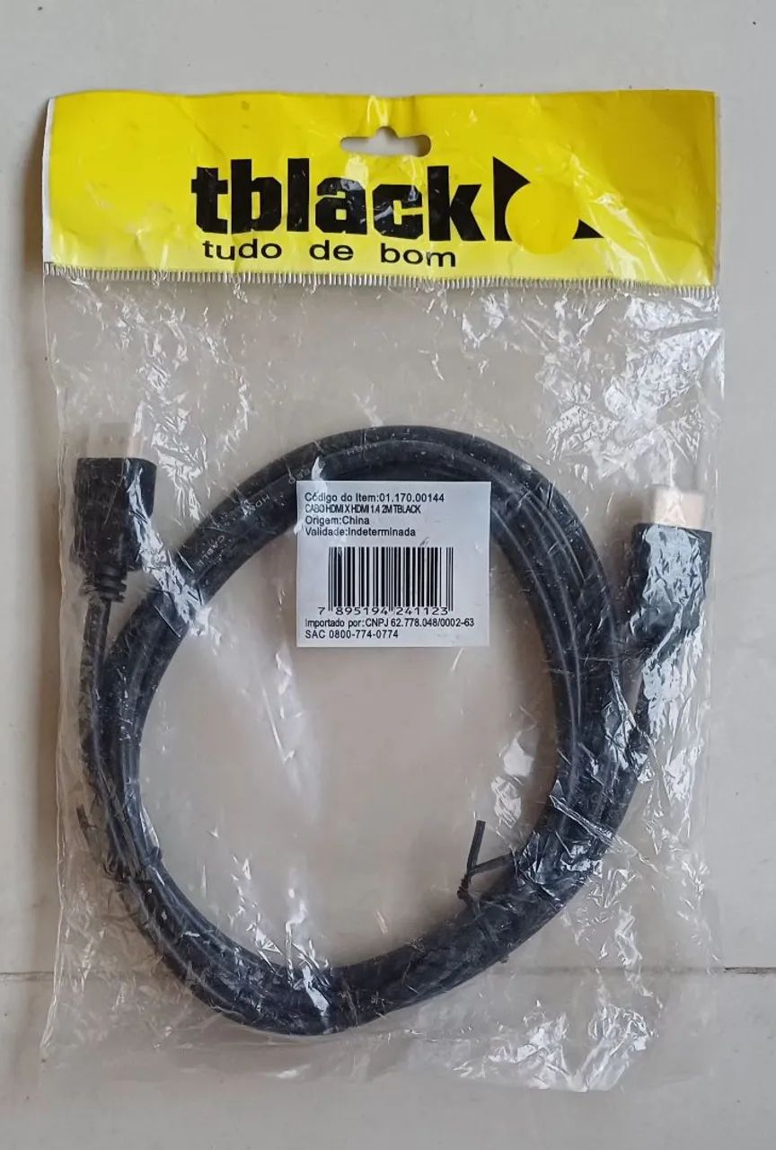 CABO HDMI DA MARCA TBLACK PLUS DE 2 METROS. - Foto 4