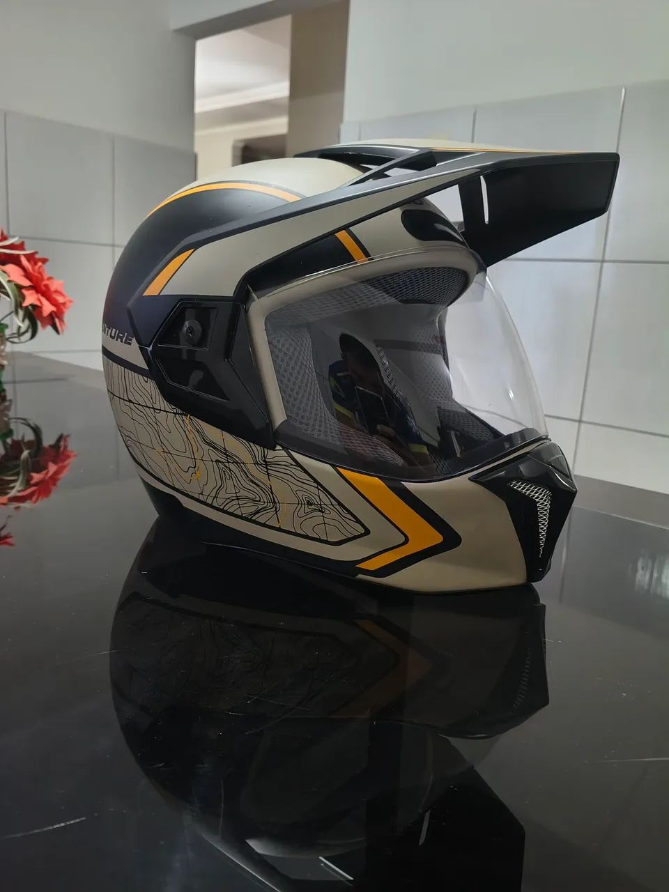 Capacete Sahara novo - Foto 2