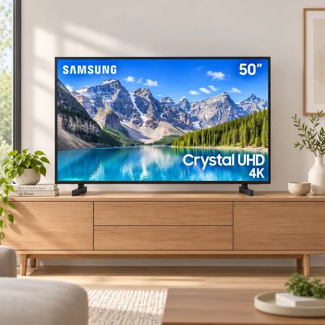 SMART TV SAMSUNG 50? CRYSTAL UHD 4K - DU7700 - Foto 3