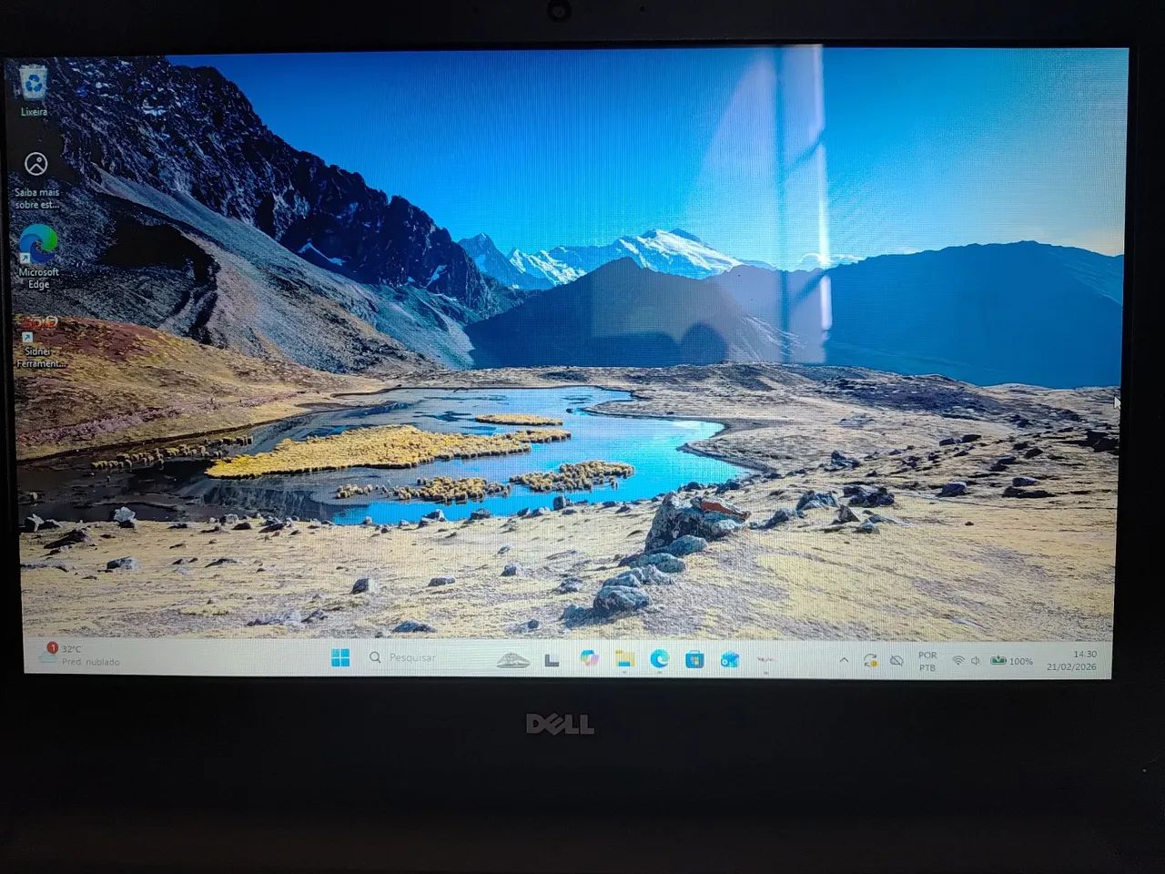 Notebook Dell branco i3 ssd 256 excelente - Foto 4