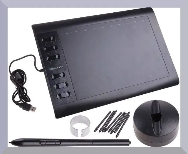 Mesa digitalizadora 11 polegadas Mtm-1106 na cor preta e tomate Pronta Entrega - Foto 4