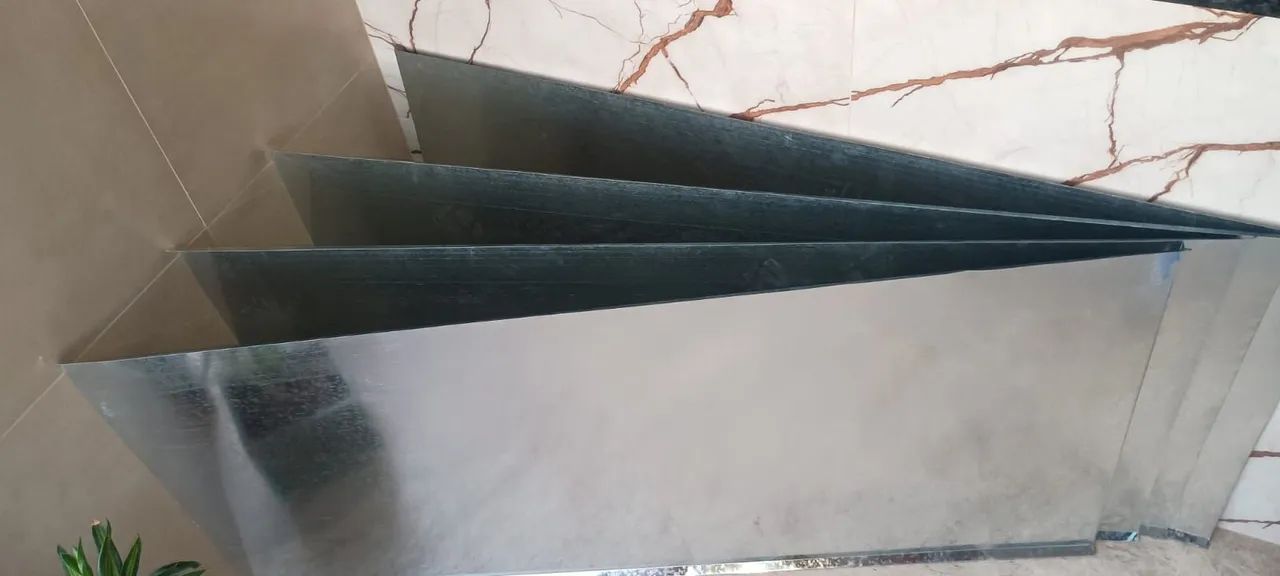 4 Chapas Galvanizada 0,40mm  - Foto 2