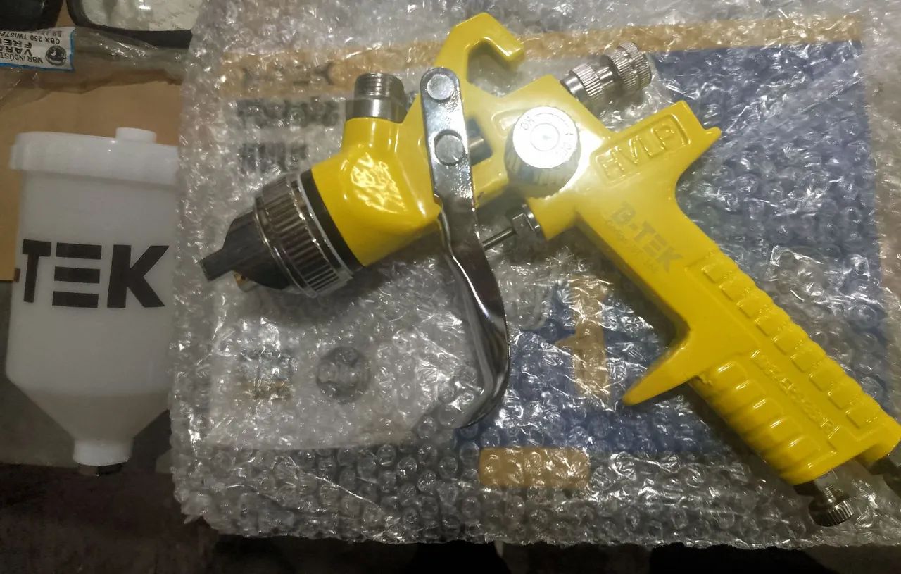 Pistola de pintura automotiva Nova Na caixa,  - Foto 4