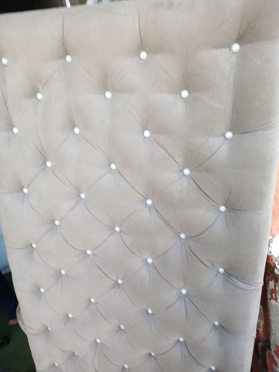 Uma Cama box cabeceira cama três colchões casal  entrega  - Foto 4