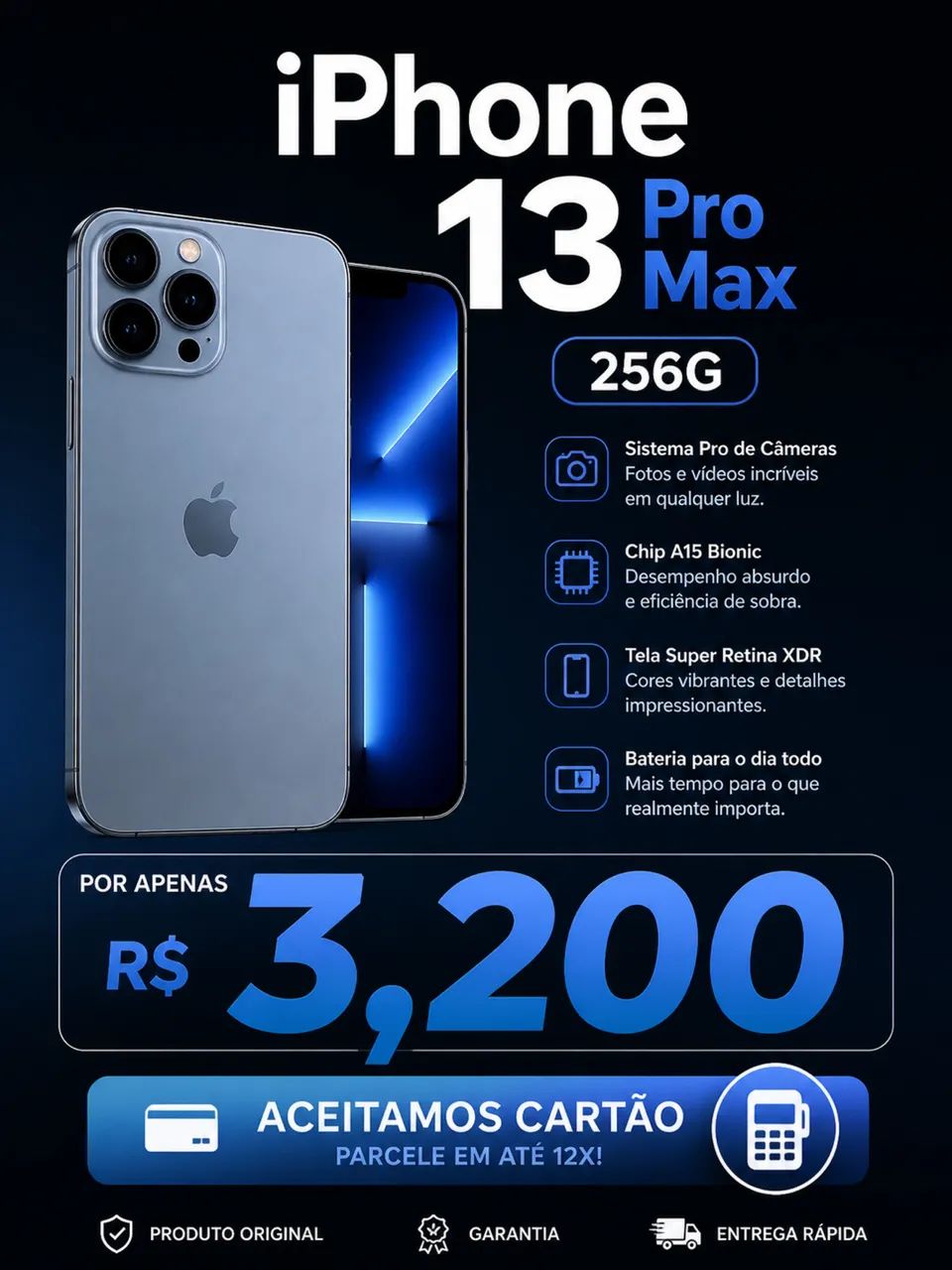 スマートフォン本体 iPhone13ProMAX 256G Amazon | 【整備済み品】 Apple iPhone 13 Pro Max 256GB シエラブルー