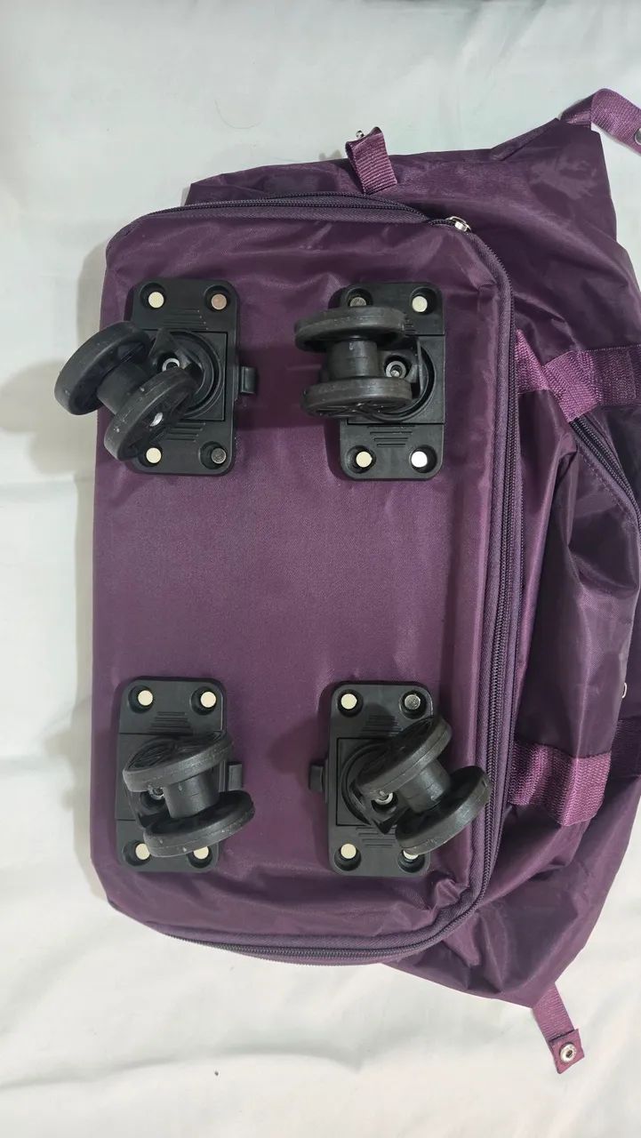 Bolsa Mala extensivel - Ombro e rodinha  - Foto 3