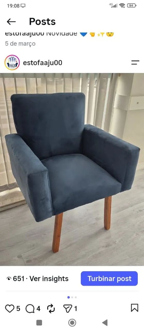 Poltronas elegante escritório  - Foto 2