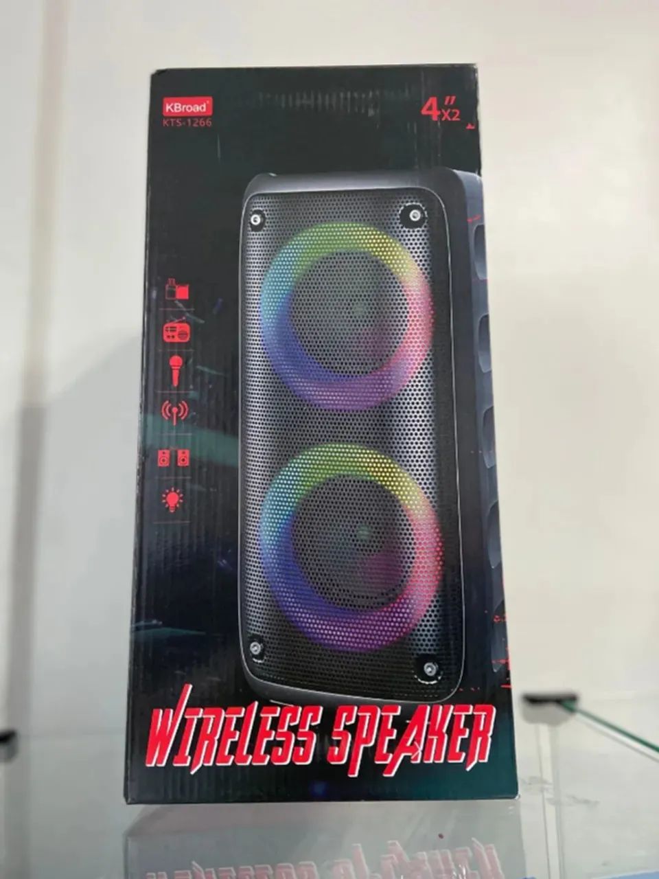 Caixa de Som Bluetooth Wireless Speaker KTS-1266 an3