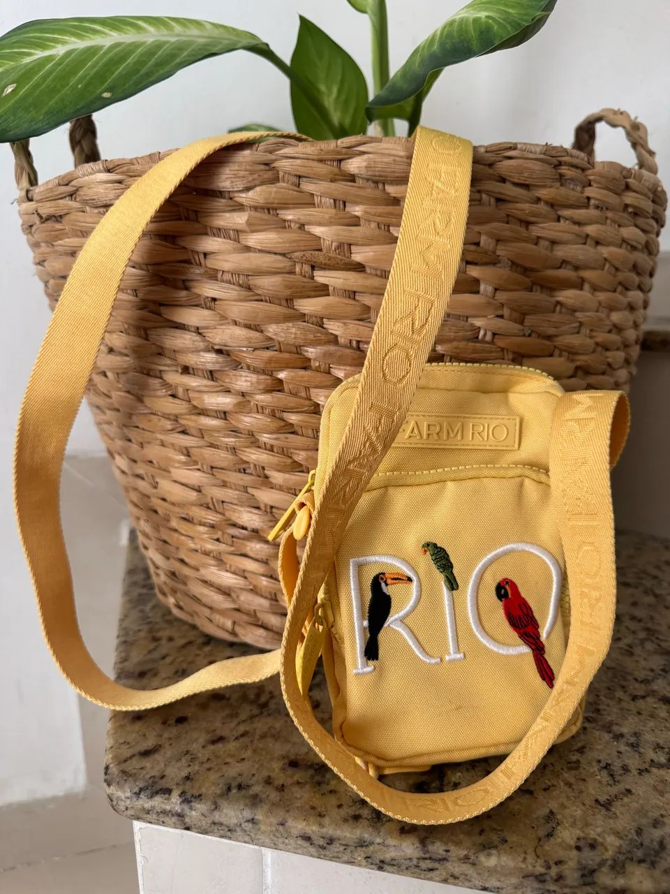 Bolsa shoulder Farm original usada 