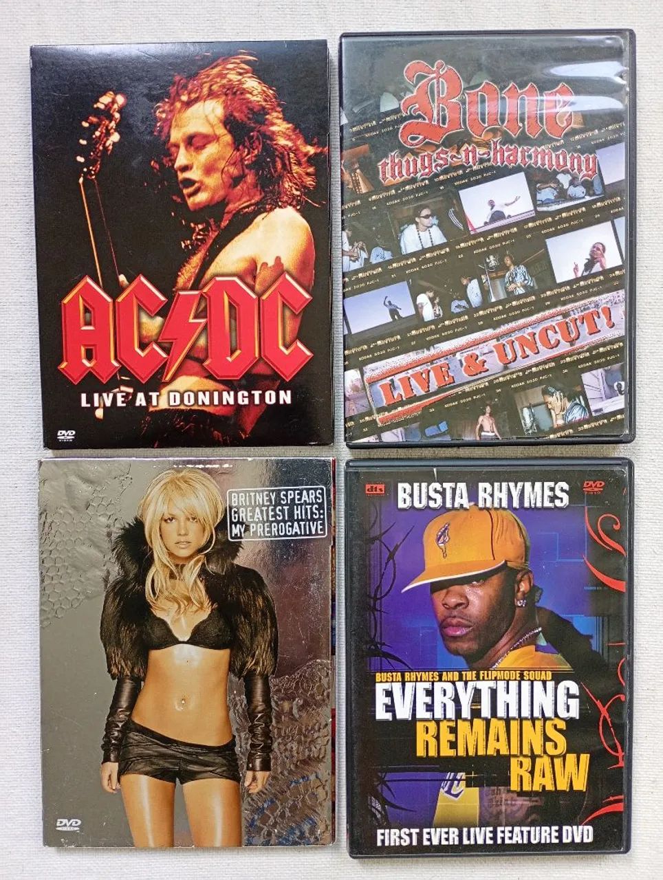 DVDs Musicais Importados 