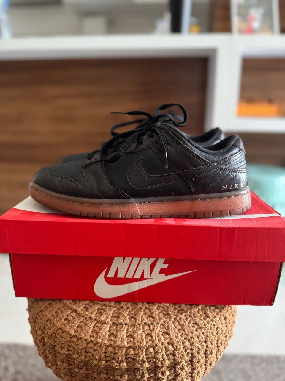 Nike dunk low velvet brown and black - Foto 4