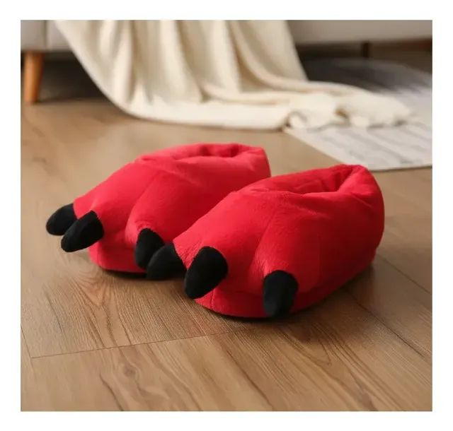 pantufa monstro vermelha - Foto 3