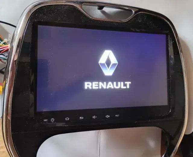 Multimídia Navpro Renault Captur Com Moldura *0