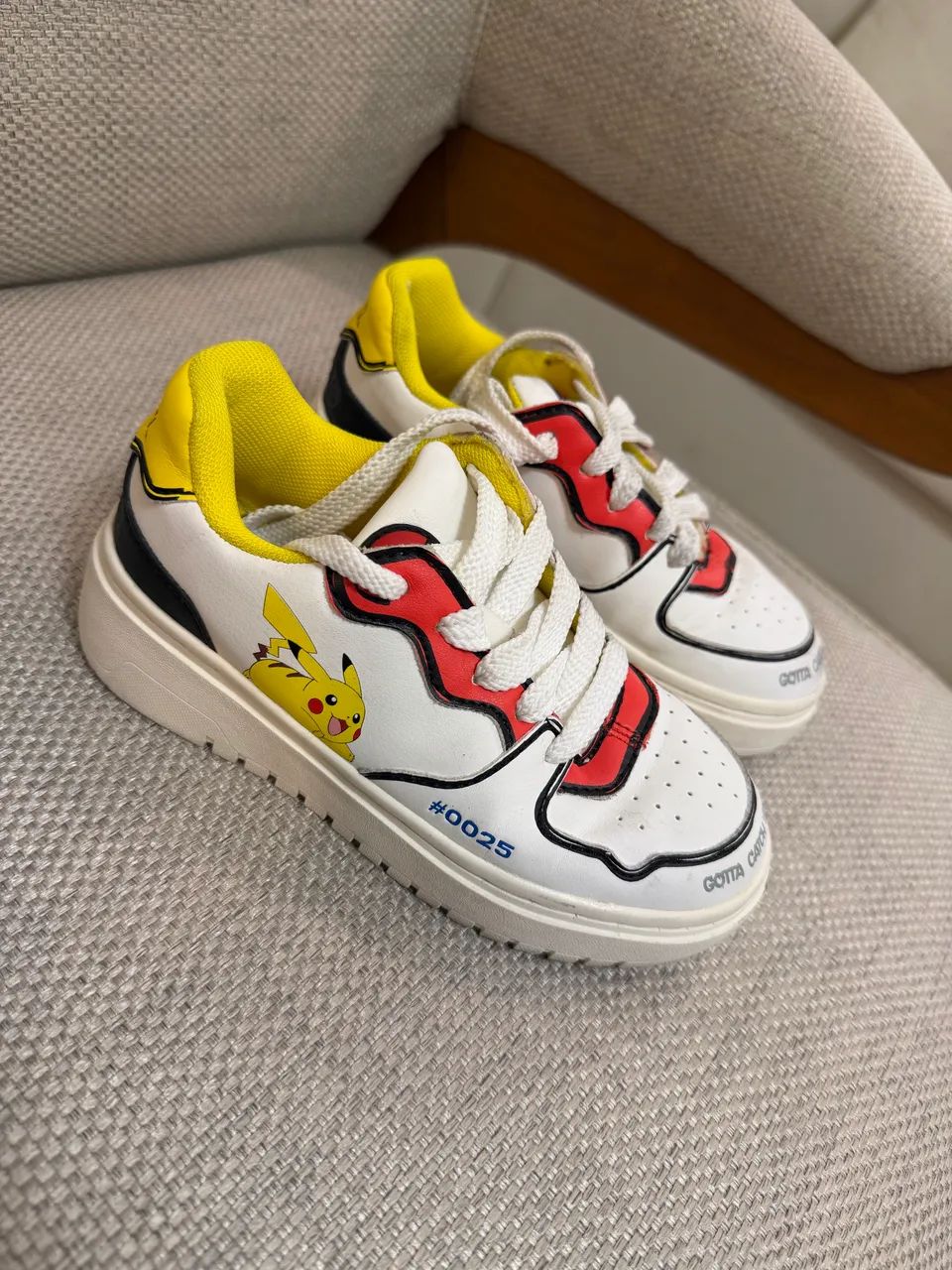 TÊNIS ZARA PIKACHU TAM 31 