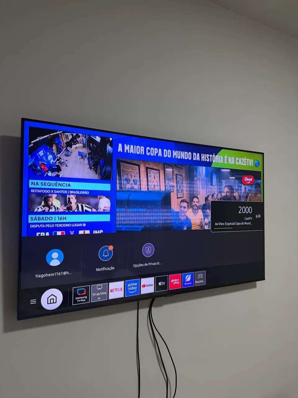 Tv Samsung 55 polegadas 4k Smart - Foto 3