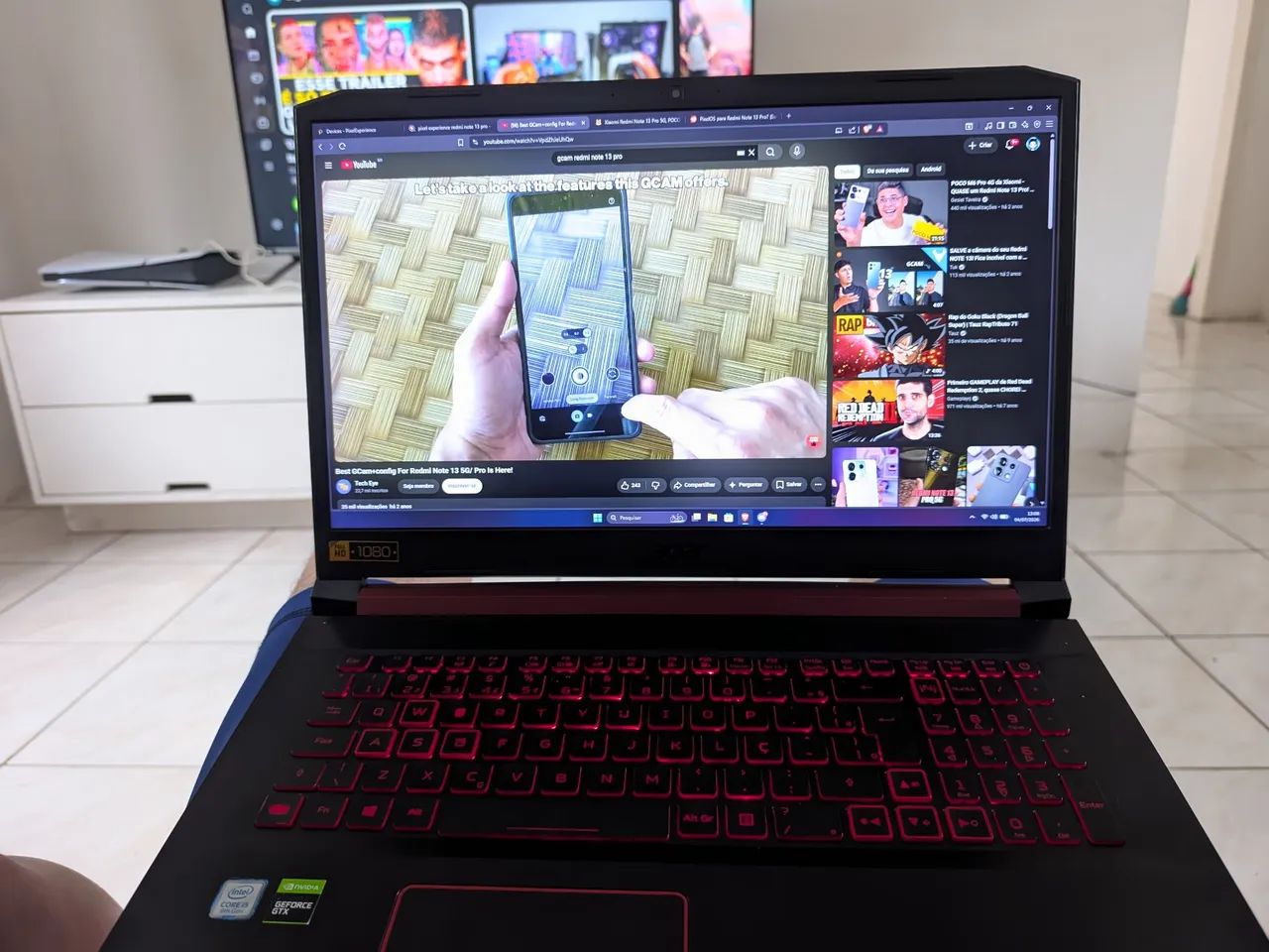 Notebook Acer nitro 5 - Foto 2