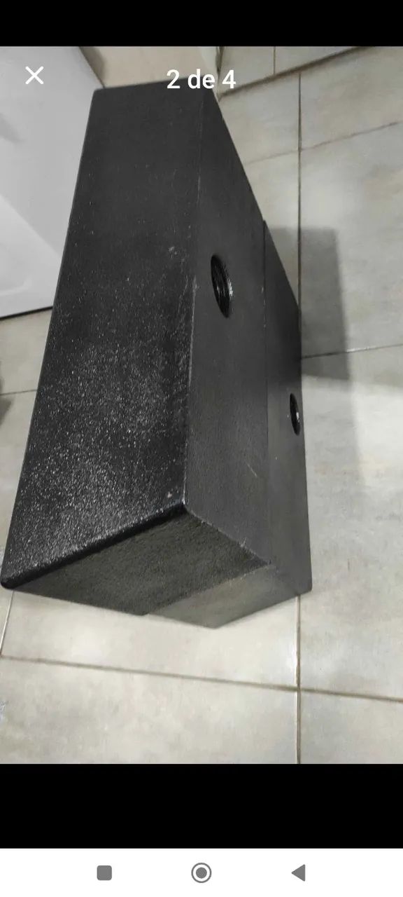 caixas gabinete som altomotivo  2x8 polegadas 2 unidades naval - Foto 2