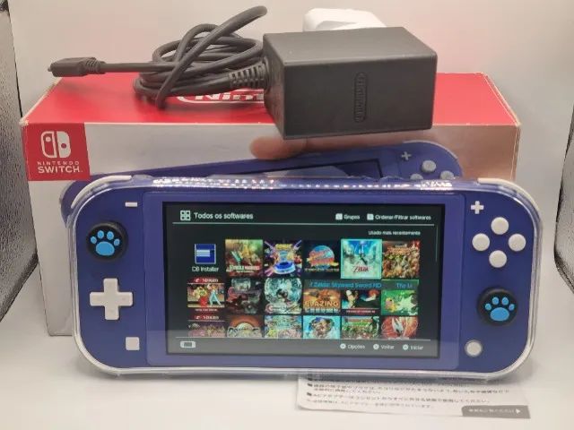 Nintendo Switch Lite Desbloqueado 256gb - Consoles de Vídeo Game