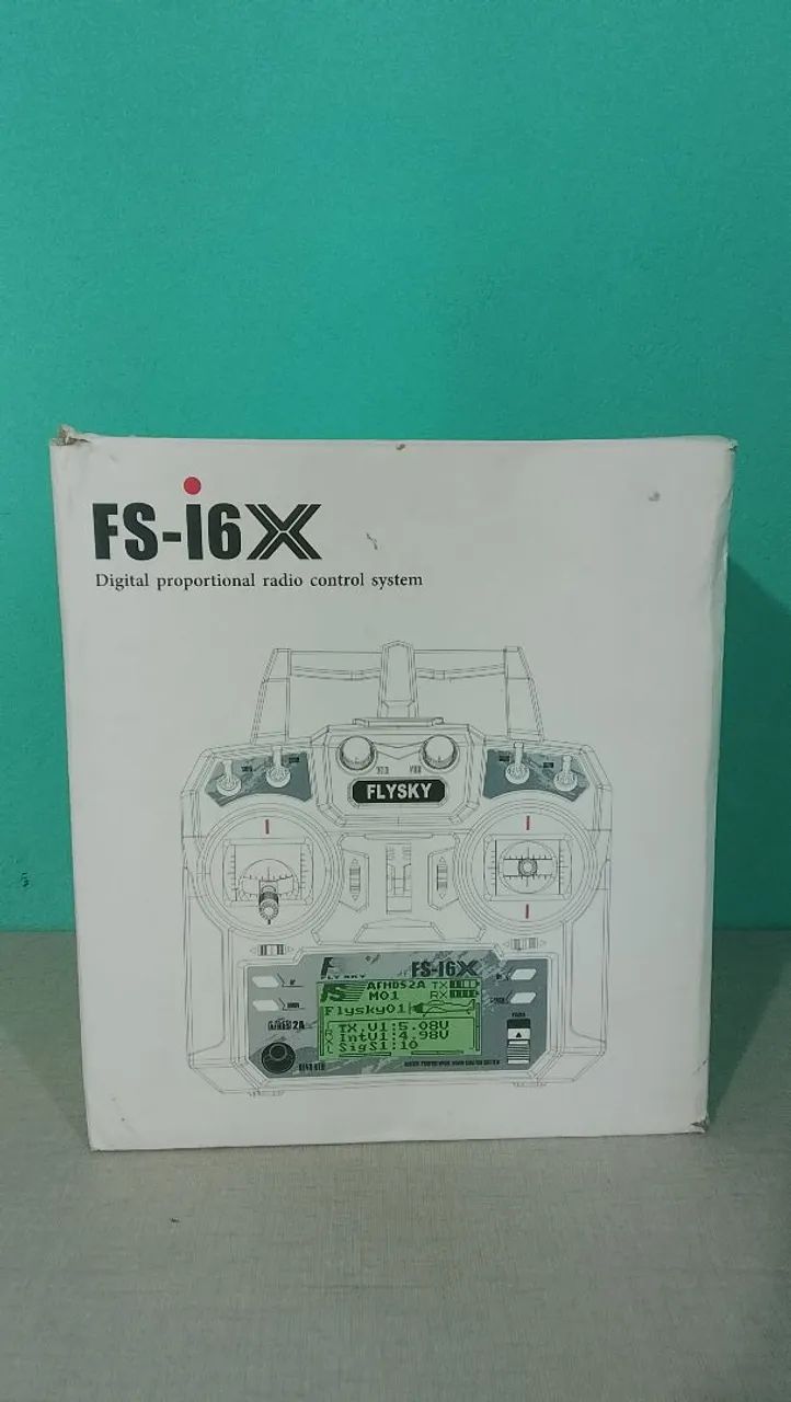 Rádio controle flysky fs-i6x - Foto 2