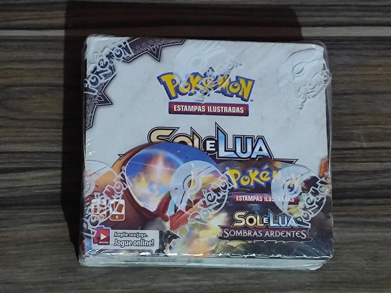 Booster Box Pokémon Sol e Lua Chamas Ardentes - Lacrado Original 