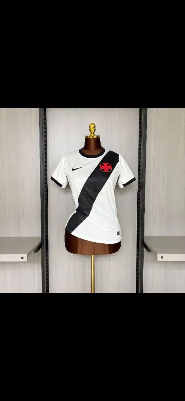 Camisa Vasco Feminina - Foto 4