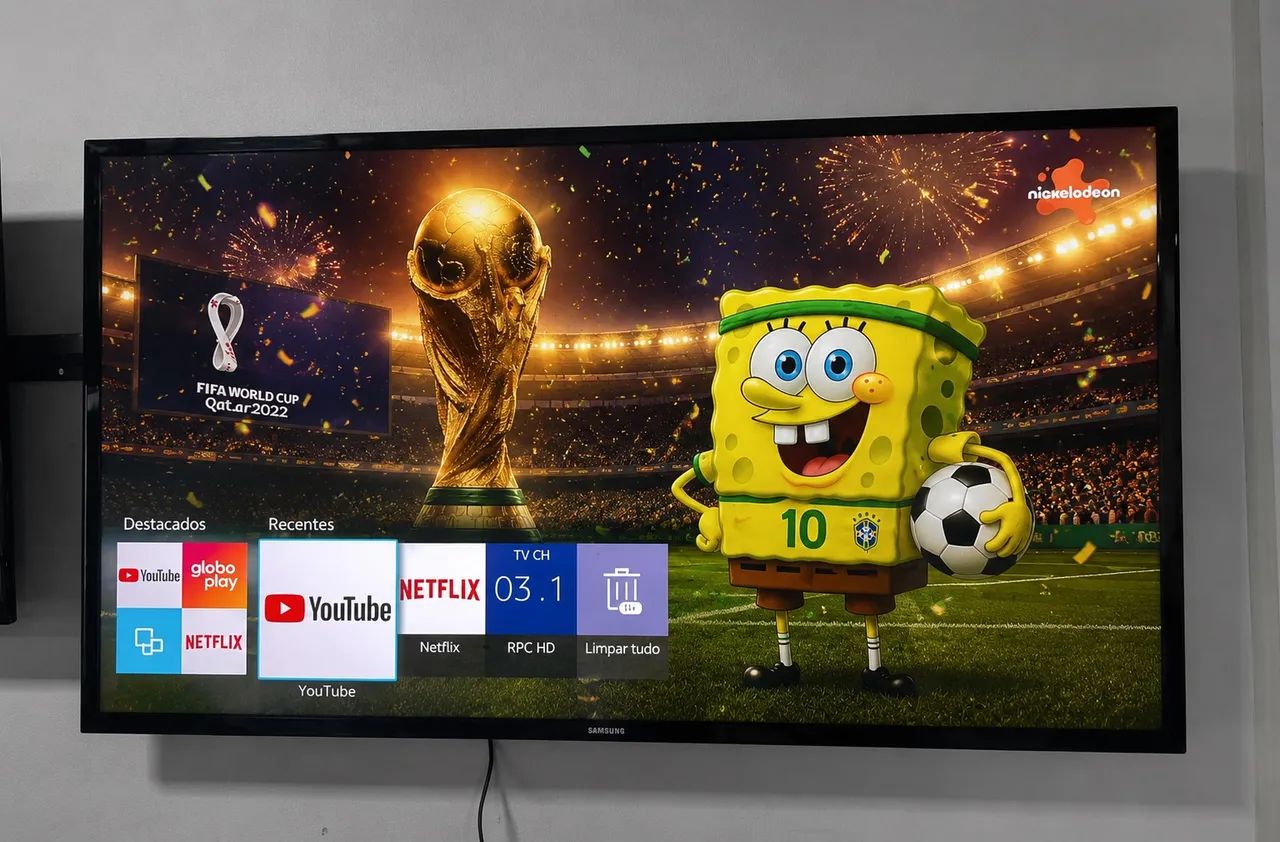 Smart TV LED Samsung 40 Polegadas.