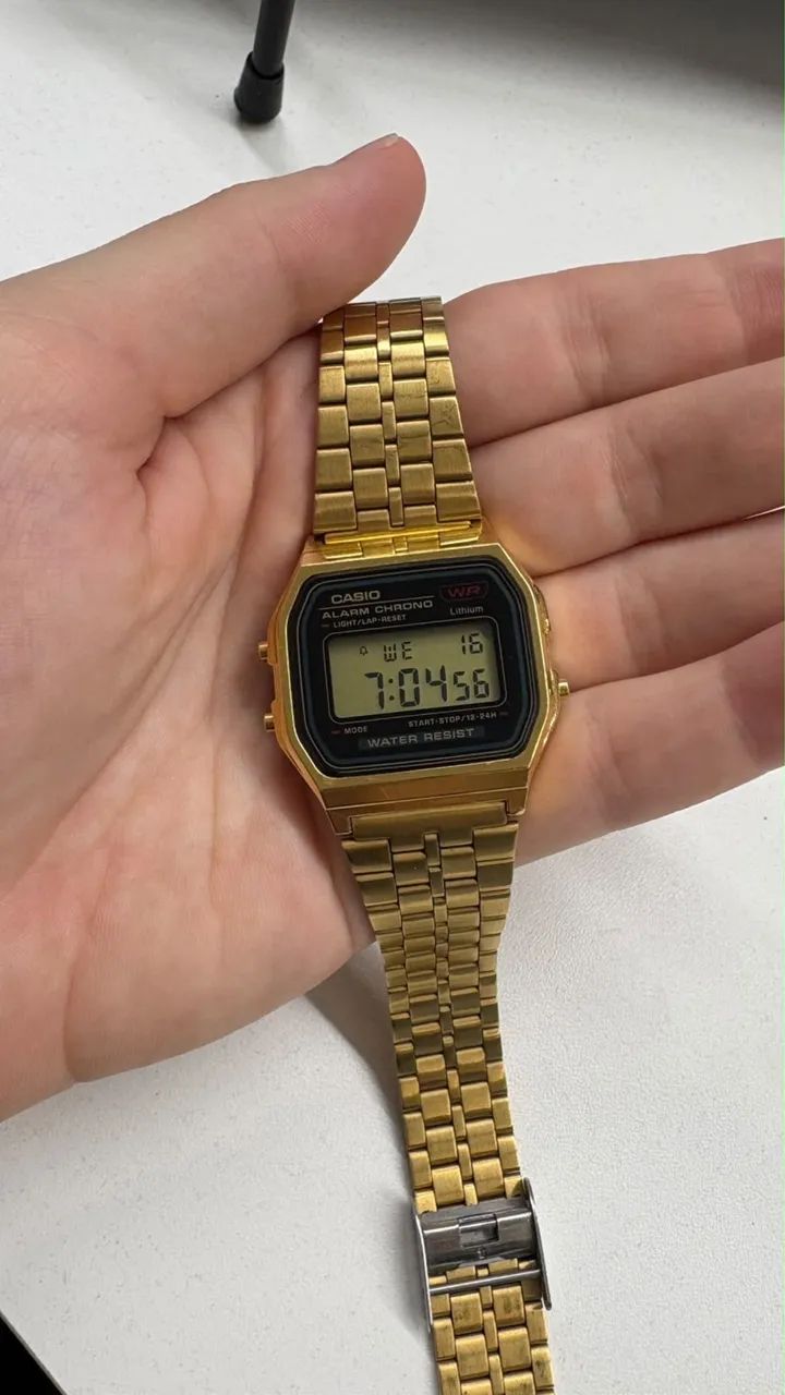 Relógio Casio Original - Dourado - Foto 2