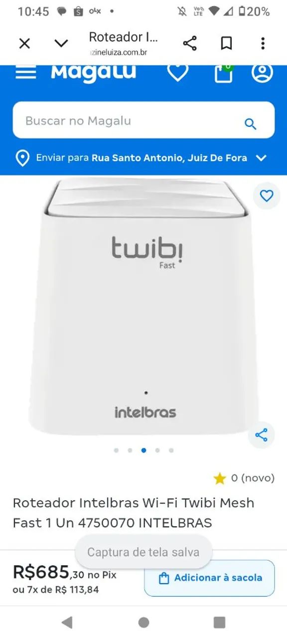 Roteador twib Intelbras fast - Foto 3