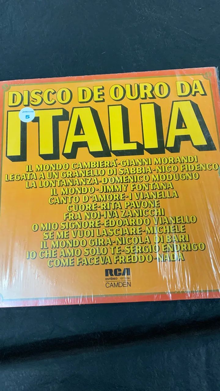 Músicas Italianas em Vinil 3 LPs - Foto 4