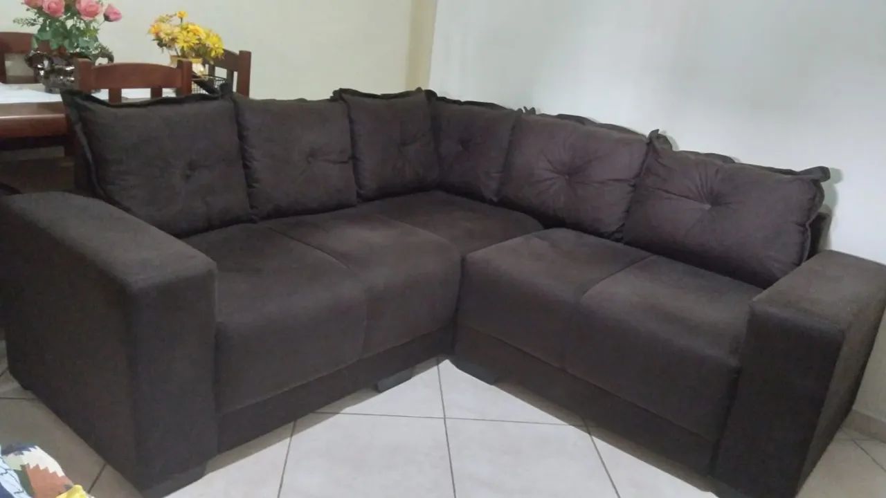 Sofá 5 lugares NOVO 