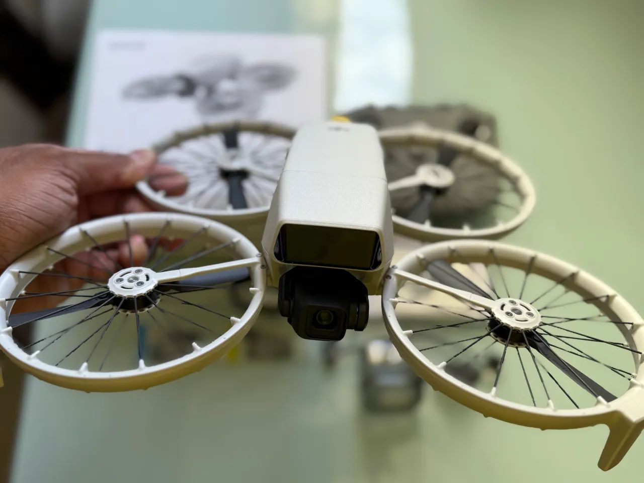 Drone DJI FLIP NOVO nunca foi Ativado com ACTIVE TRACK  - Foto 5