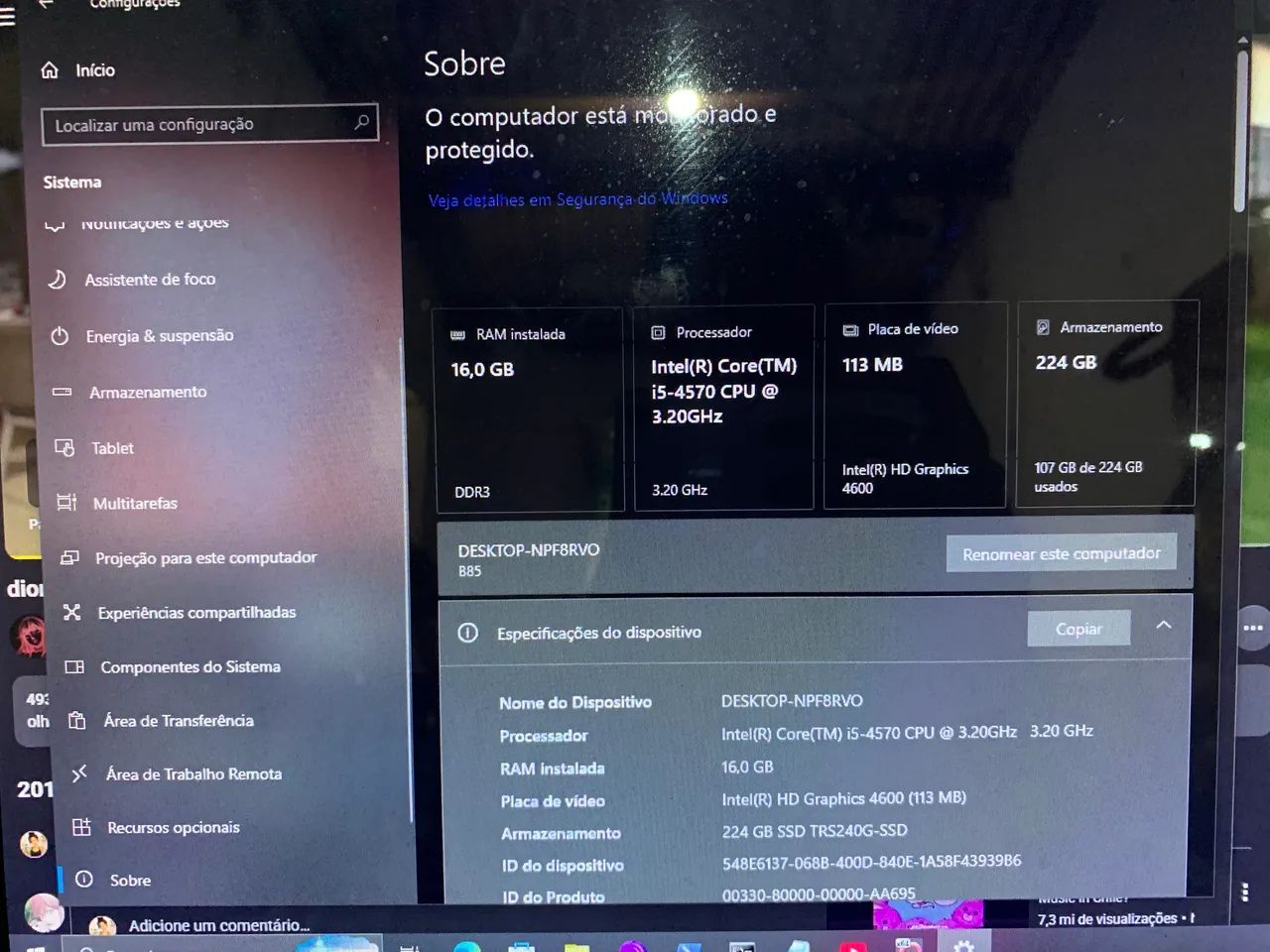 Vendo pc ou troco por notebook  - Foto 4